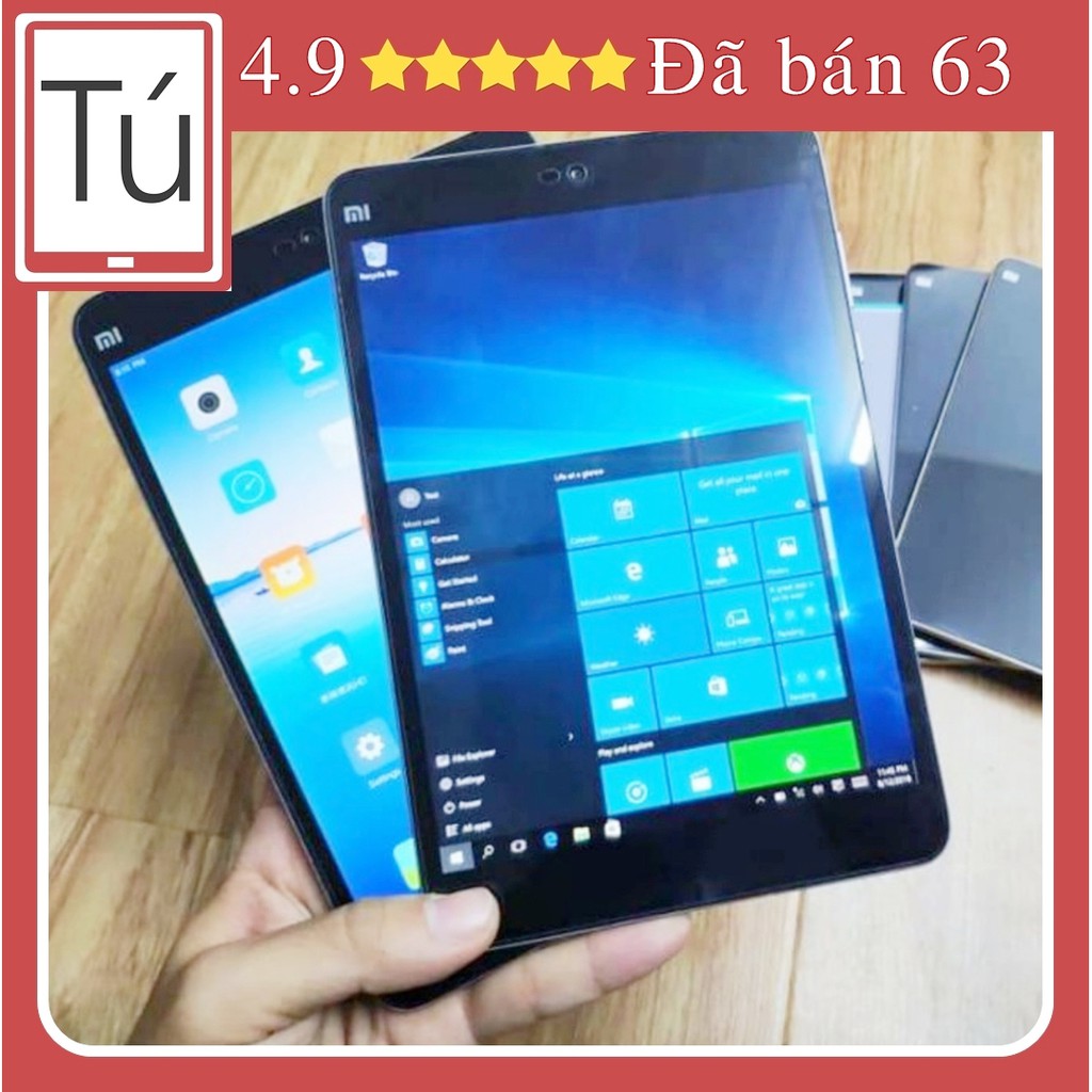 Máy tính bảng Xiaomi MiPad 2 Windows + Cường lực, ốp lưng.