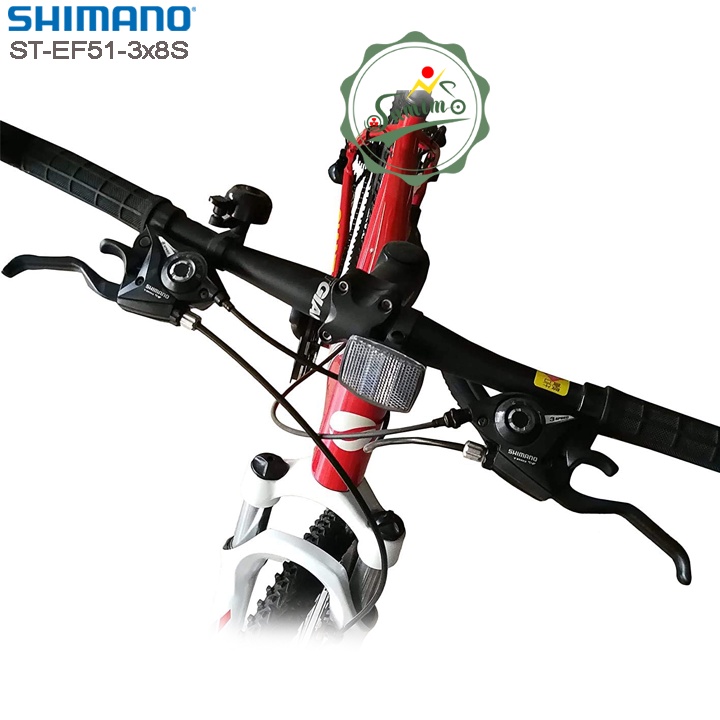 Tay đề xe đạp - Tay bấm xã Shimano ST-EF51-3x8 Speed