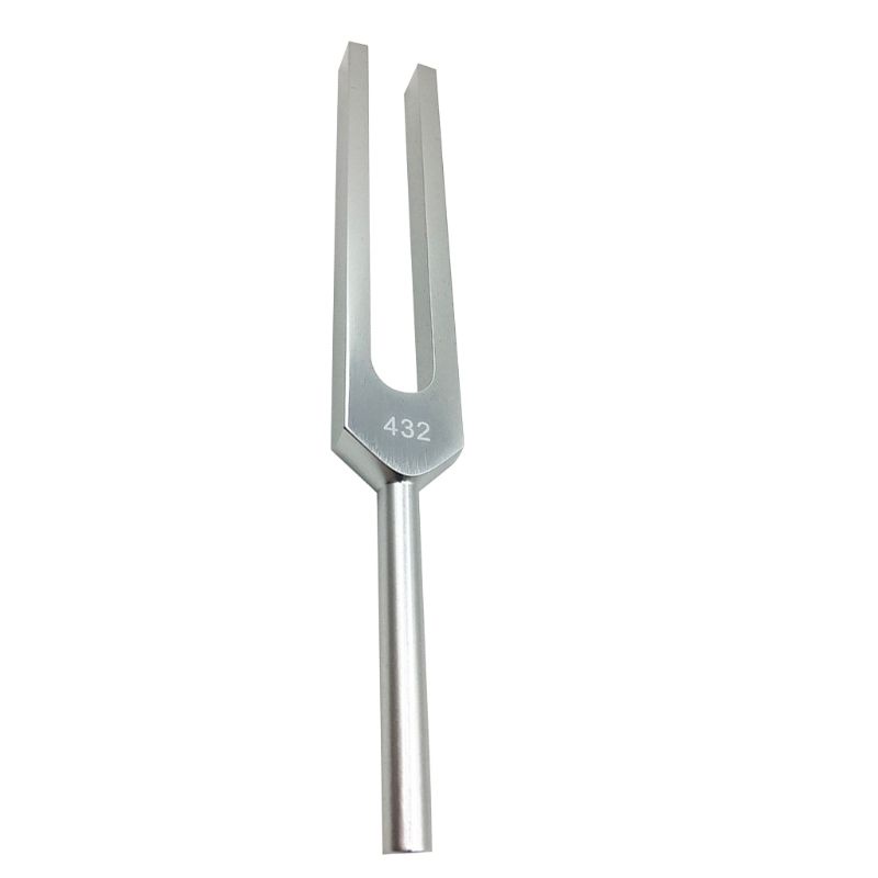 Nĩa Điều Chỉnh Âm Thanh Bằng Hợp Kim Nhôm YOUYO 432 Hz Kèm Búa Và Khăn Lau Cho Cân Bằng Hoàn Hảo