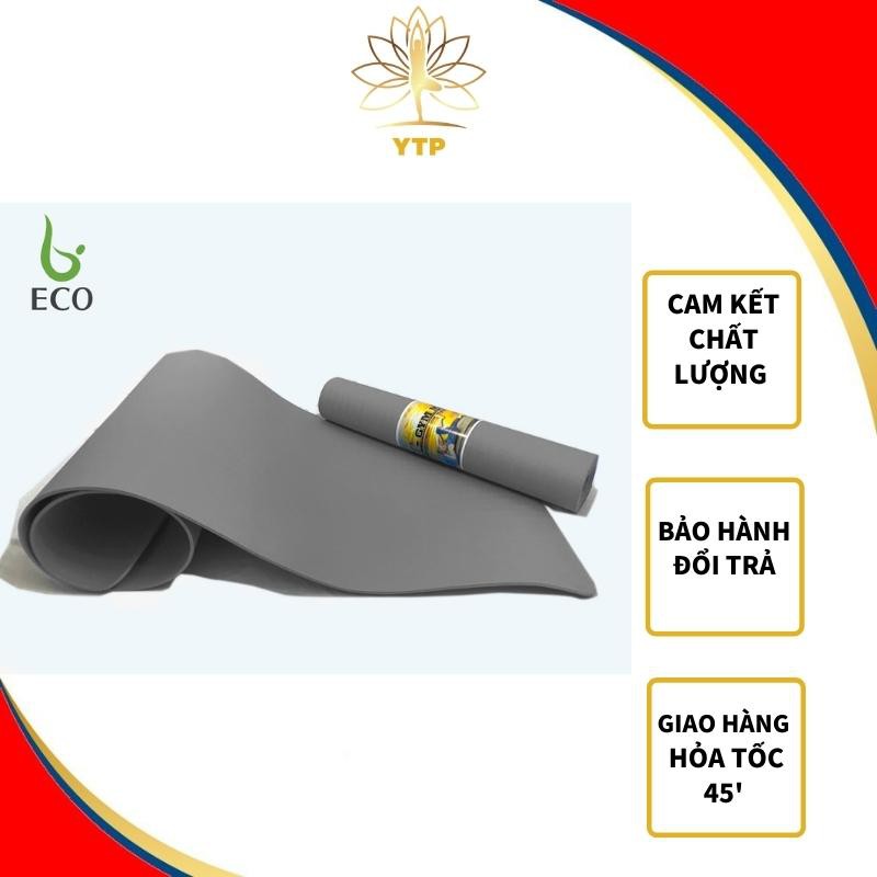Thảm Tập Yoga LYPROEVA Thảm Yoga chống trượt dày 6mm Mặt Thảm 2 Màu Hàng VNXK Siêu Dày Siêu Êm EVA