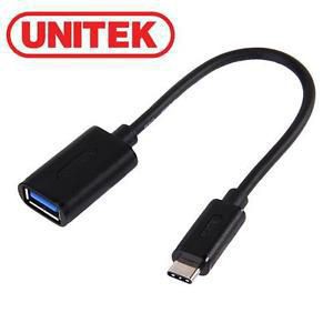Cáp chuyển Type-C sang USB 3.0 Unitek Y-C476BK ( OTG USB-C to USB-A female ) | BigBuy360 - bigbuy360.vn