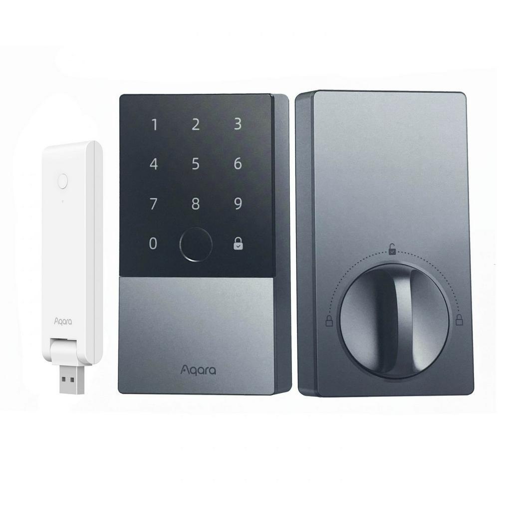 Khóa cửa thông minh Aqara U100, Tích hợp vân tay, hỗ trợ HomeKey, Homekit