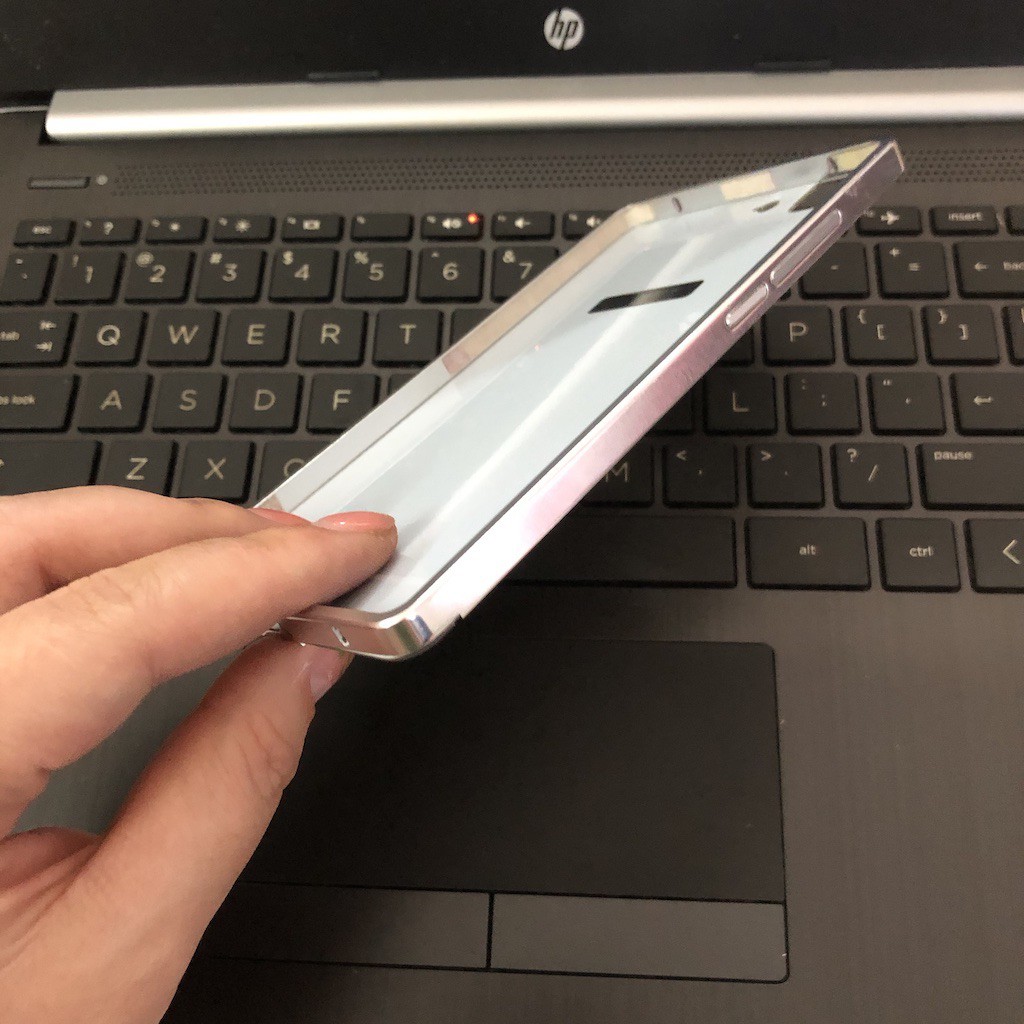 Oppo R5 - Ốp lưng nắp nhựa tráng gương viền kim loại