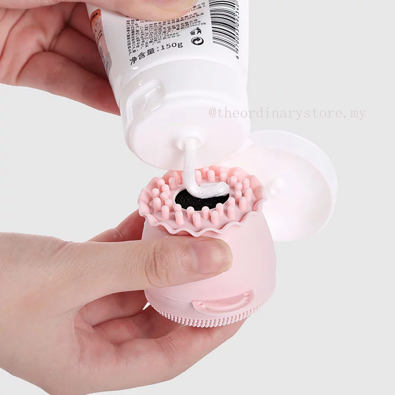 Bàn Chải Rửa Mặt Silicon Hình Bạch Tuộc / Sứa Xinh Xắn | BigBuy360 - bigbuy360.vn