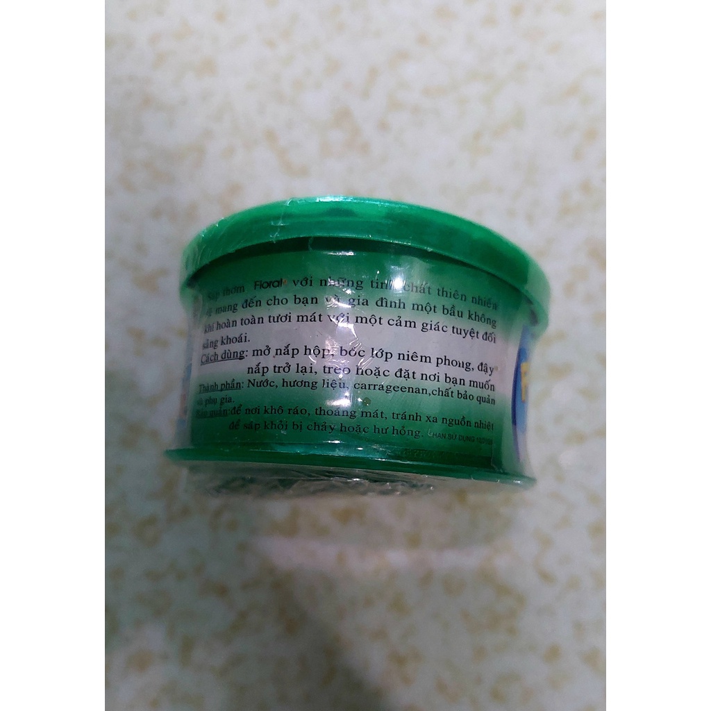 Sáp thơm Floral làm thơm phòng, thơm buồng lái,khử mùi toilet