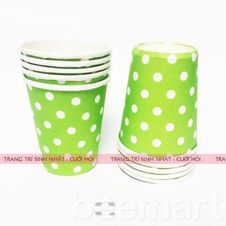 SET 5 Cốc Giấy Nhiều Màu Giá Cực Rẻ