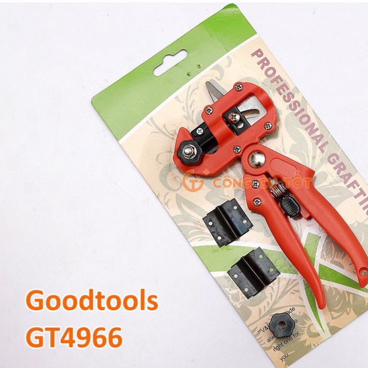 Kéo ghép cành GOODTOOLS GT4966 màu cam