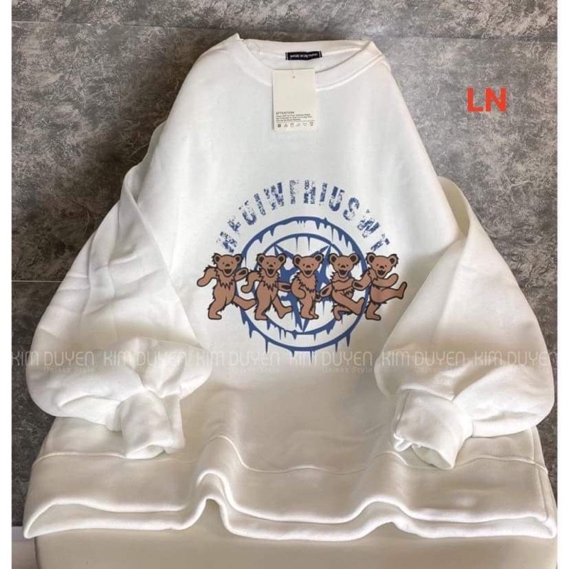 Áo Swt 5 con gấu DA6