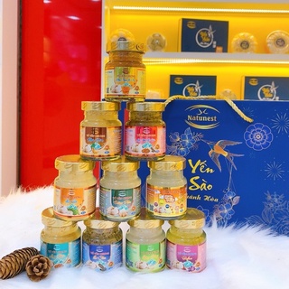 [MUA 10 TẶNG 1]Tổ Yến Sào NATUNEST Khánh Hòa Chưng sẵn Hàm lượng 30%Yến nguyên chất cao cấp dinh dưỡng cho trẻ Manlata