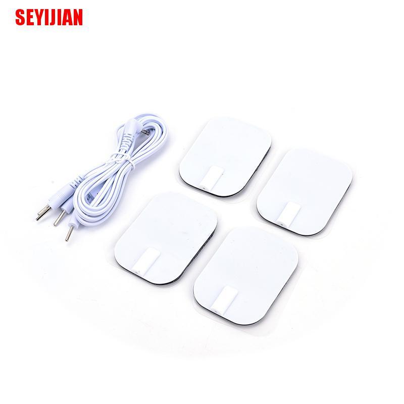 Dây Dẫn Điện Cực Cho Máy Massage Tens Massage Kết Nối 2.5Mm Kèm 4 Đầu Nối