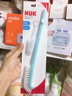 Bộ Chổi Cọ Bình Sữa NUK Deluxe