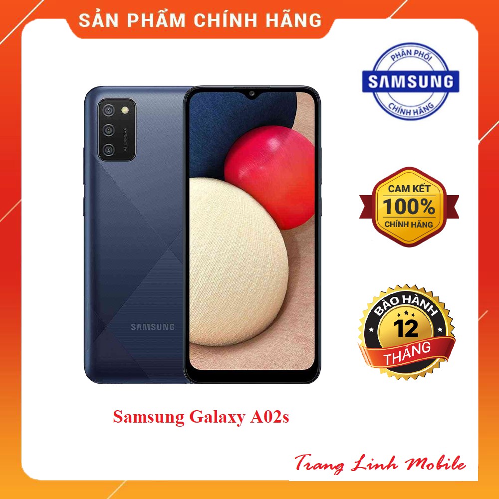 Điện thoại Samsung Galaxy A02s (4GB/64GB) - Hàng chính hãng 100%