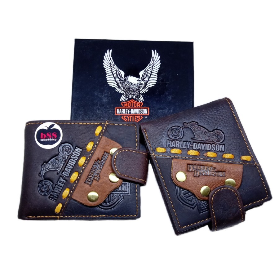 Ví da thật cao cấp cho nam - Harley 604