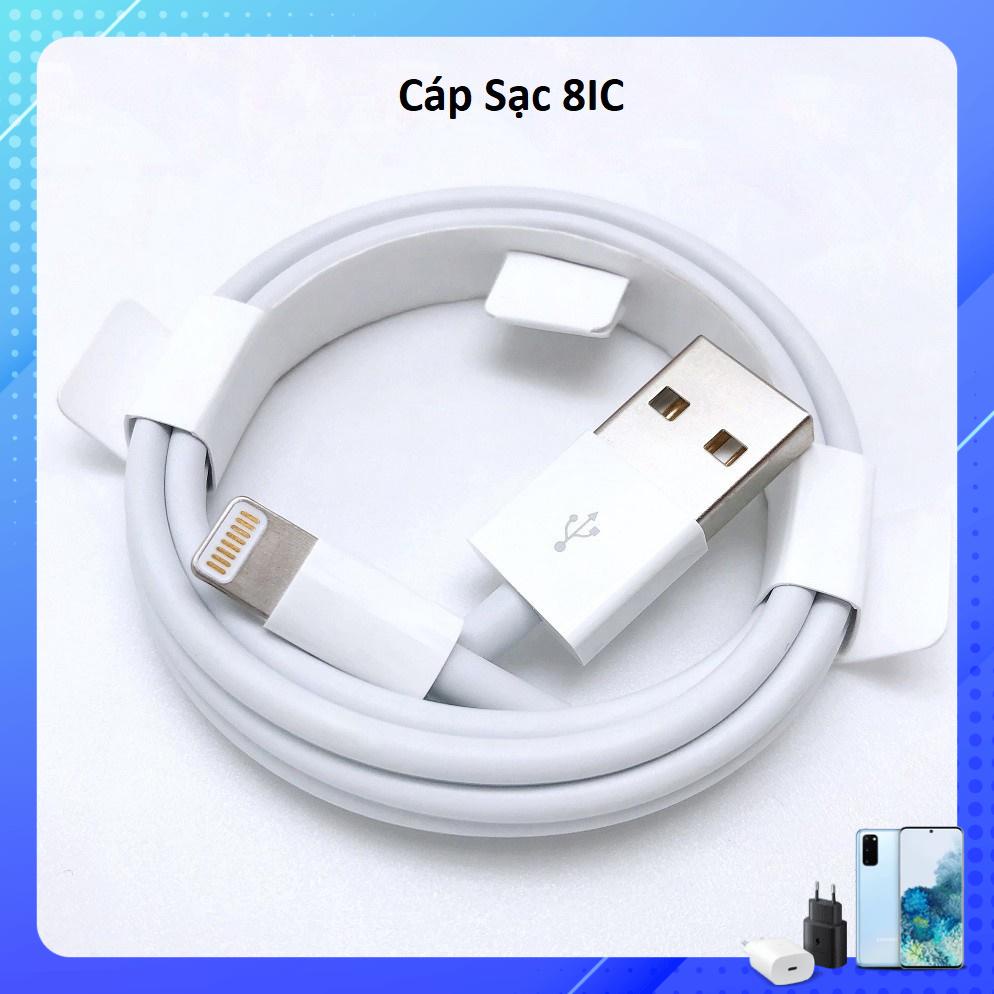 Cáp Sạc IPFOXCONN 8IC (Hàng Zin) Chân Dành Cho IP,máy tính bảng táo 5,6,7,8,X,XsMax,11 Pro Max BH 12 THÁNG