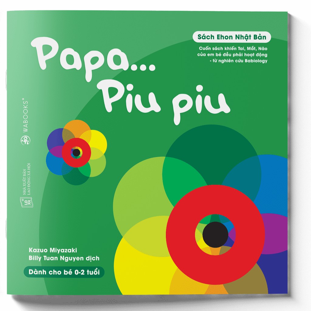 Sách - Ehon Nhật Bản - Combo 3 cuốn Ấn tượng của Piu Piu - Dành cho trẻ từ 0 - 2 tuổi