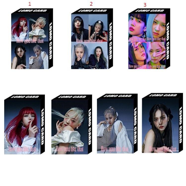 Bộ 30 tấm ảnh lomo thành viên cả nhóm Blackpink How you like that
