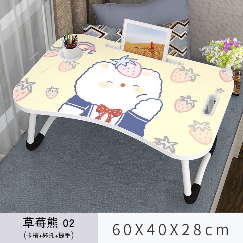 Bàn gấp cho học sinh sinh viên tiện dung có khay ipad và ngăn đựng cốc | BigBuy360 - bigbuy360.vn