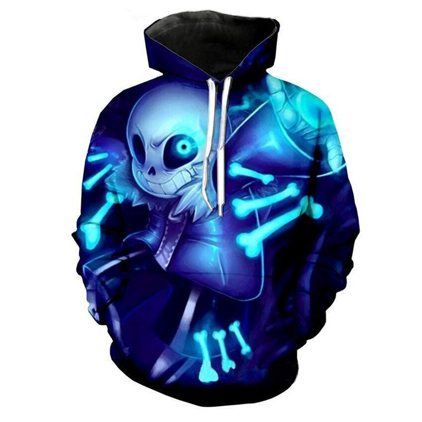 Áo Hoodie In Hình Game Undertale 3D Độc Đáo Hợp Thời Trang