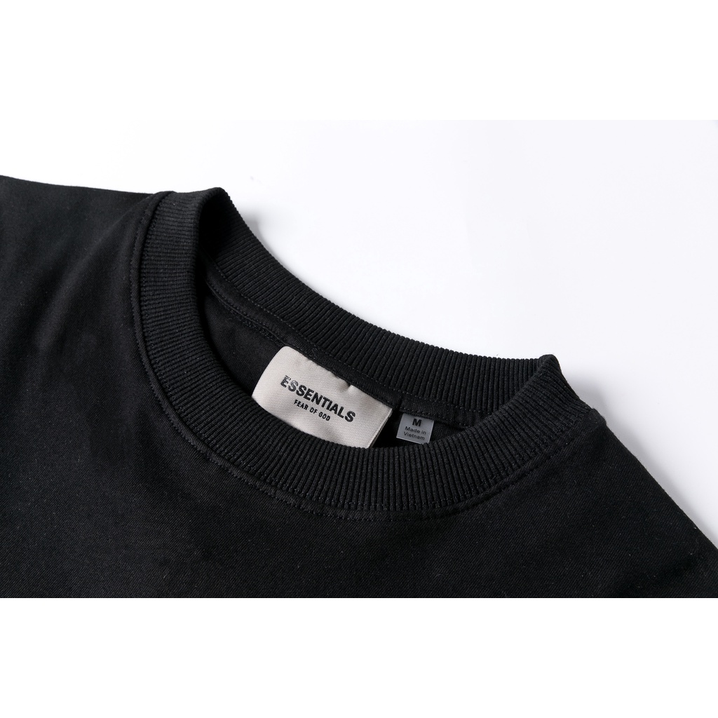 Áo thun dài tay Essentials in nổi ss2024