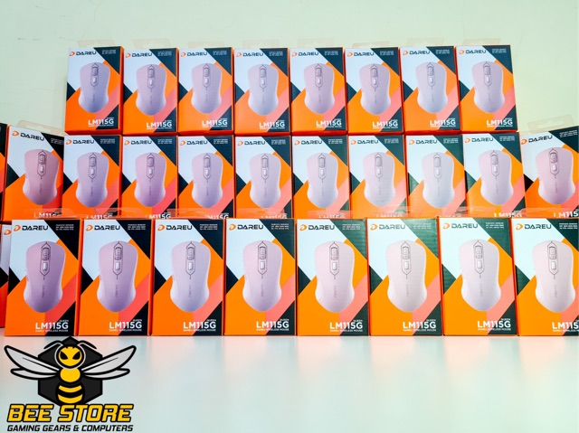 Chuột không dây DAREU LM115G Pink | Hàng chính hãng bảo hành 24 tháng lỗi 1 đổi 1 | BigBuy360 - bigbuy360.vn
