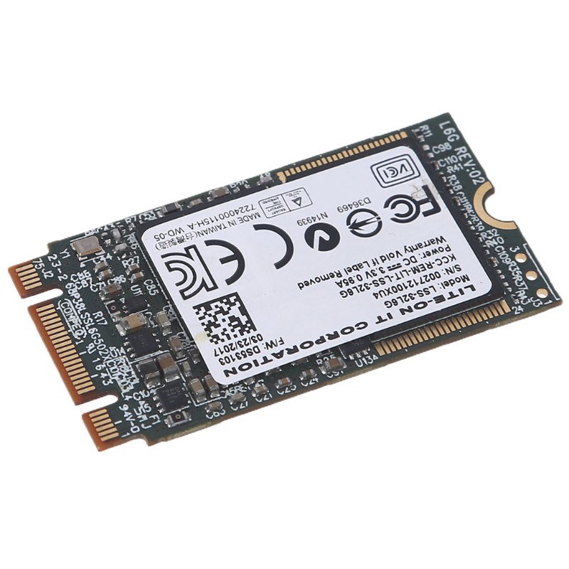 1 Ổ Cứng Ssd Lss L6G Ssd 4x 32g M.2 2242 Ssd