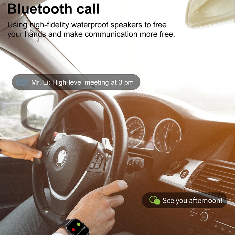 Đồng Hồ Thông Minh Dt35 Kết Nối Bluetooth Hỗ Trợ Theo Dõi Nhịp Tim Chất Lượng Cao