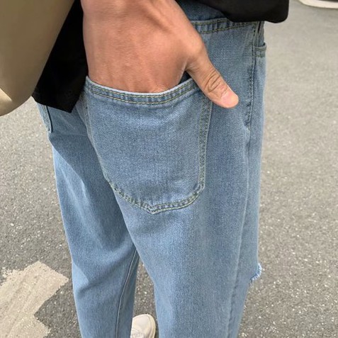 Quần Jeans Baggy Dáng Rách Cạnh 2021 tại Baggy Store 88 | BigBuy360 - bigbuy360.vn