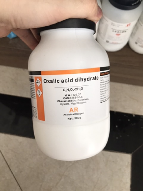 Oxalic aci.d dihydrate C2H2O4 Xilong 500g/chai CAS 6153-56-6