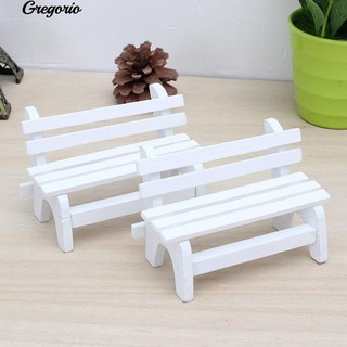 Ghế Gỗ Mini Trang Trí Sân Vườn