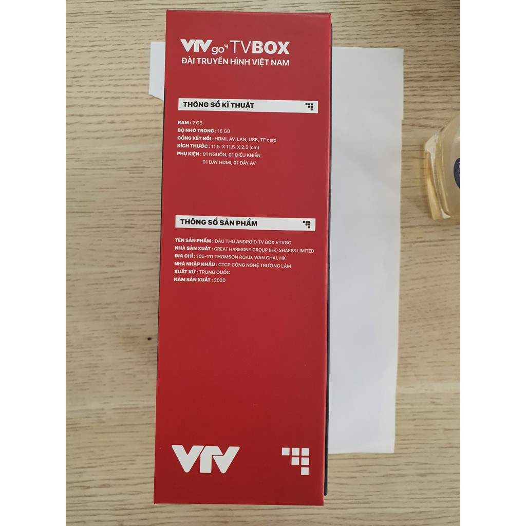 Box VTVgo 2021Ram 2G