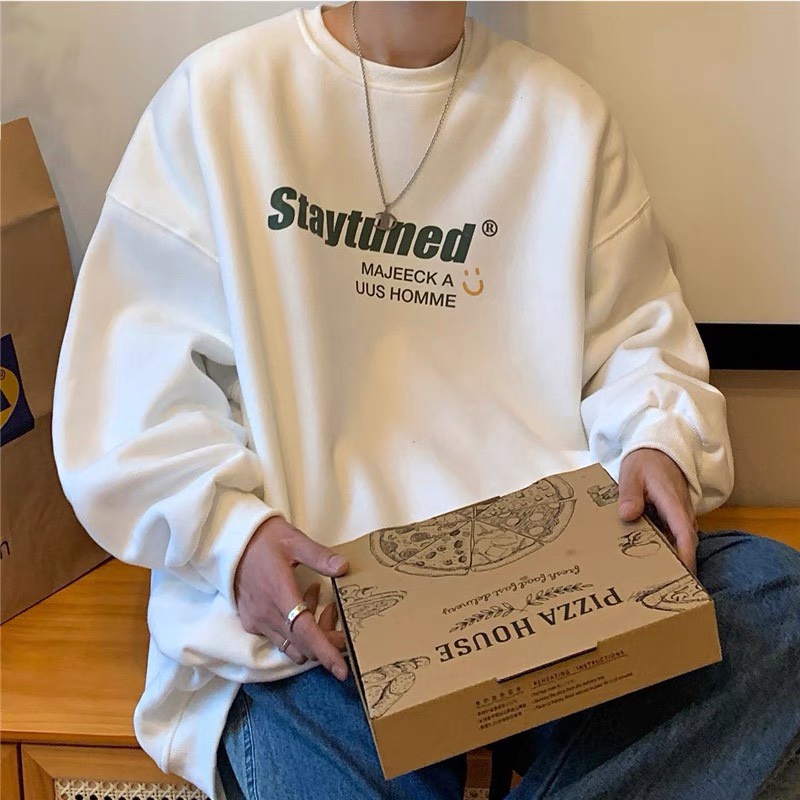 Áo sweater nỉ nam nữ dài tay form rộng chất dày dặn hàng đẹp SWE10 | BigBuy360 - bigbuy360.vn