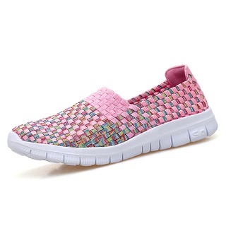 Giày Dệt YOZOH Màu Đỏ Kích Thước 35-40 Dành Cho Nữ