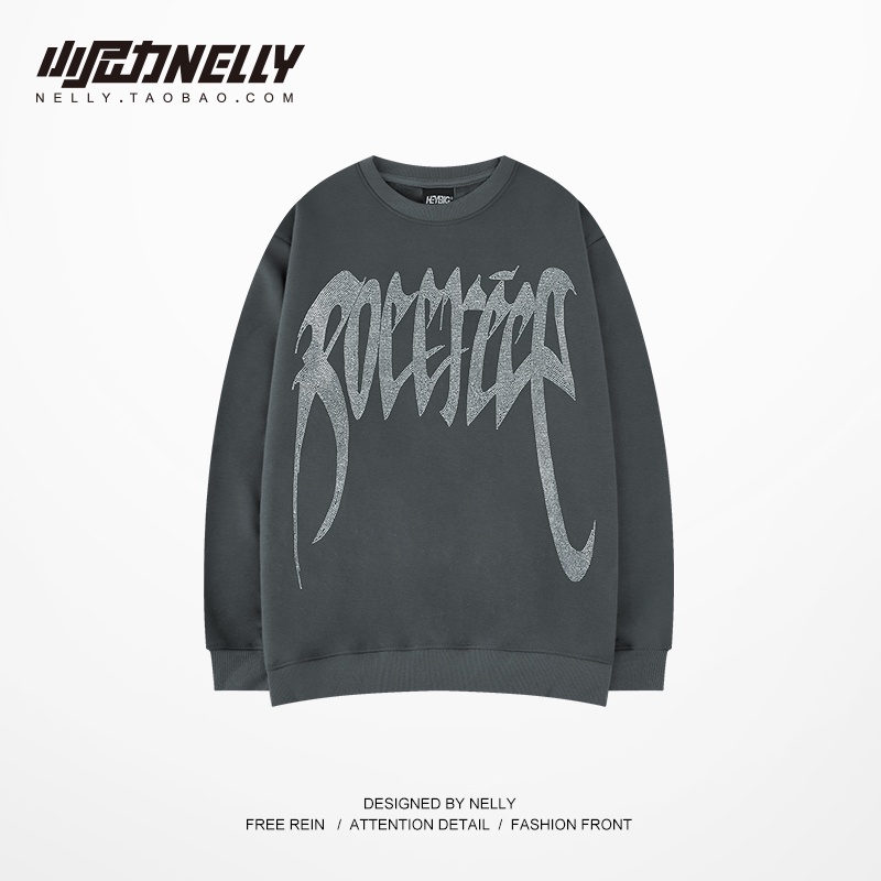 Áo Sweater Nelly Heybig đính đá - Rocc