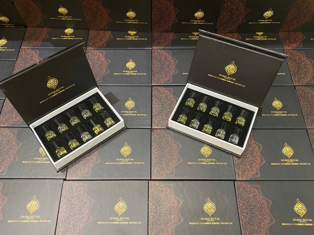[CHÍNH HÃNG] Set tinh dầu nước hoa DUBAI dạng lăn 10 chai (15ml) cho nam/nữ MỚI | Thế Giới Skin Care