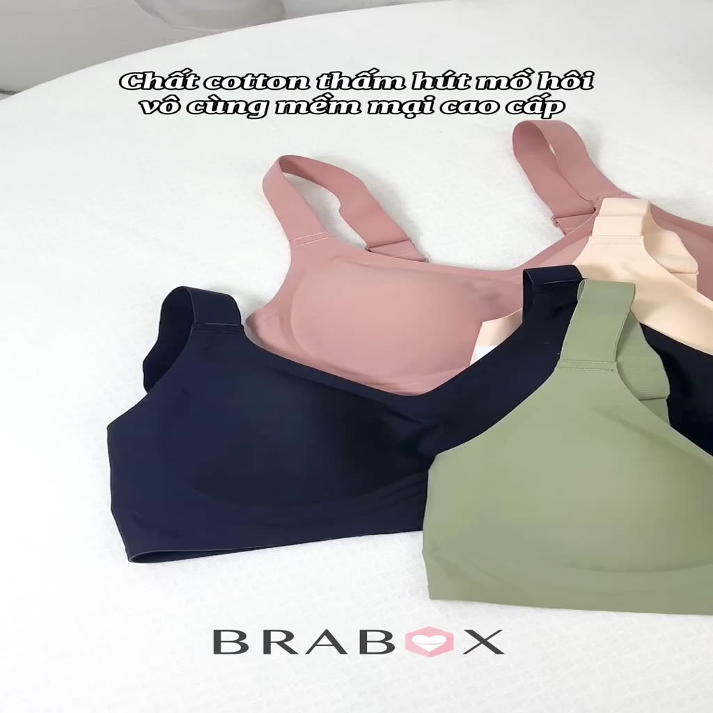 Áo ngực BIGSIZE không viền cao su non chống xệ gọn ngực BRABOX BRA63 | BigBuy360 - bigbuy360.vn
