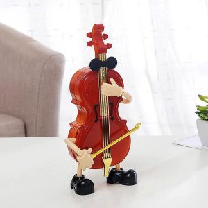 Hộp Nhạc Hình Đàn Cello Lên Dây Cót - Cello Music Box