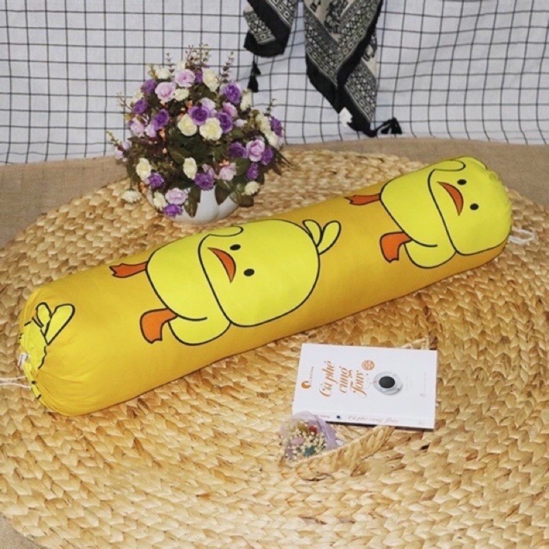✨ Vỏ gối ôm cotton poly nhiều mẫu 35x105cm