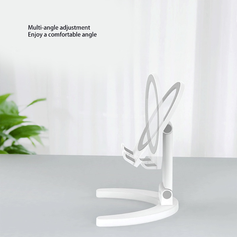 Gương Trang Điểm Mini Điều Chỉnh Được Nhiều Góc Màu Đen / Xanh Lá / Hồng / Trắng Dễ Thương Đứng