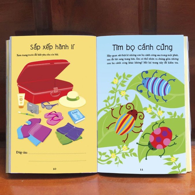 Sách 100 Thử thách tư duy logic, Phát triển tư duy cho bé - Á Châu Books