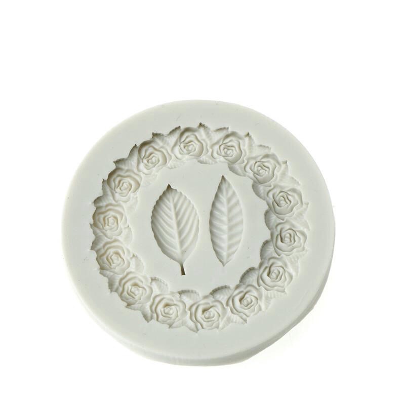 Khuôn silicon hình hoa lá