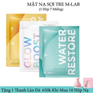 [siêu căng bóng] - Mặt nạM-Lan dưỡng da cấp ẩm, trắng da, chống lão hóa 1 Hộp 7 Miếng.