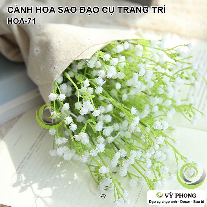 CÀNH HOA SAO TRANG TRÍ DECOR ĐÁM CƯỚI ĐẠO CỤ CHỤP ẢNH SẢN PHẨM INS HOA-71