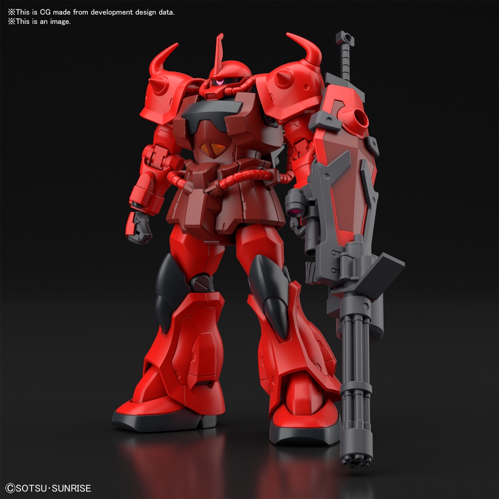 Mô Hình Lắp Ráp HG GB 1/144 Gouf Crimson Custom