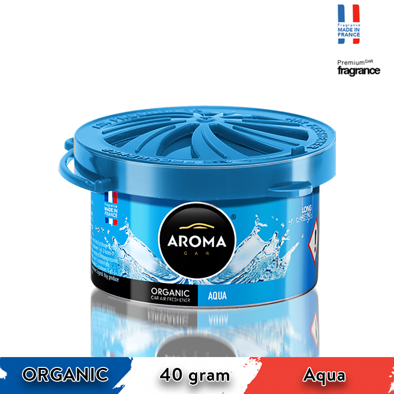 Sáp Thơm Nước Hoa Ô TÔ Aroma Car Organic 40g khử mùi xe hơi, nhà ở, văn phòng - Nhập khẩu EU, nhiều mùi chọn lựa.