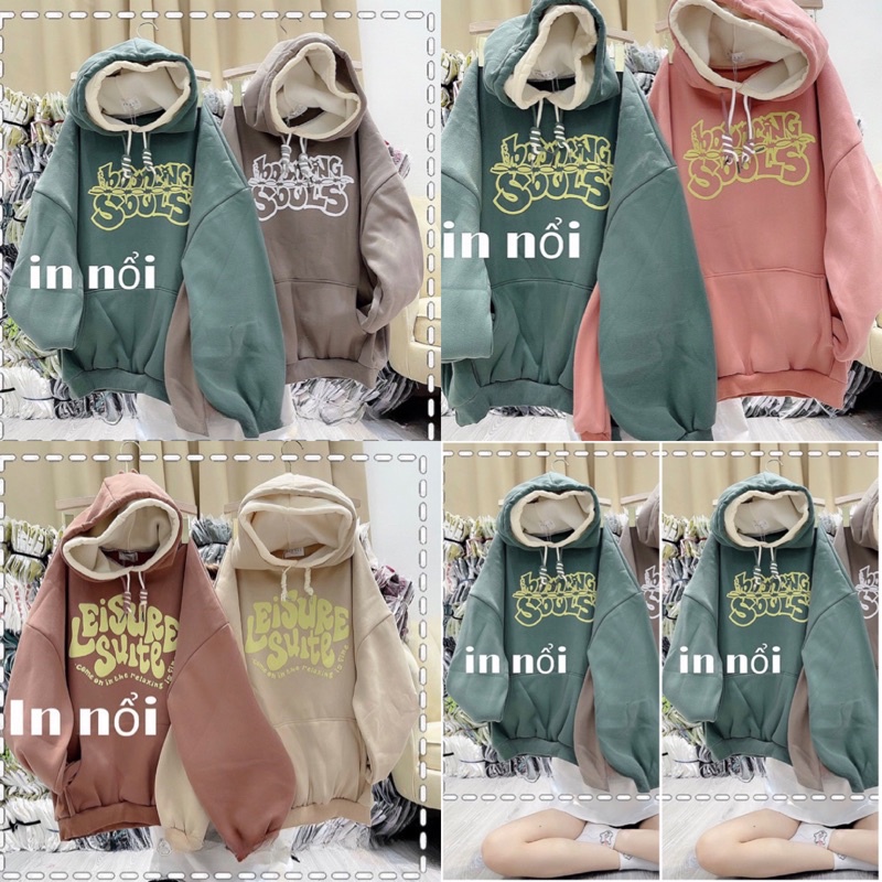 Áo Hoodie SOOLS Unisex Nam Nữ, Nỉ Mũ 2 Lớp Tay Bồng Form Rộng Hai Lớp Chuẩn Ảnh( Hàng Sẵn)