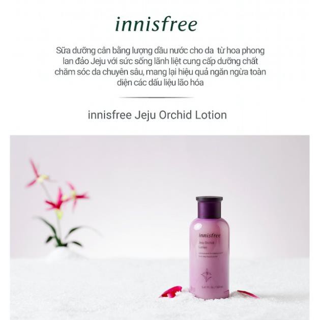 Sữa dưỡng ngăn ngừa lão hóa sớm từ hoa lan Innisfree Jeju Orchid Lotion 160ml