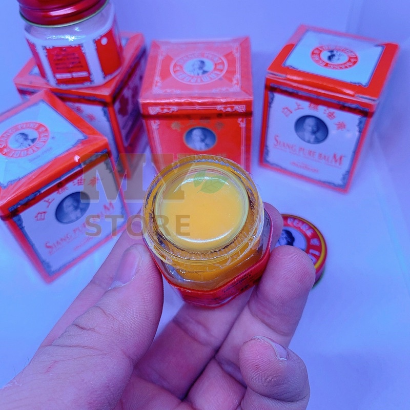 Dầu Cù Là Ông Già Siang Pure/ Trắng/Đỏ Thái Lan 12g