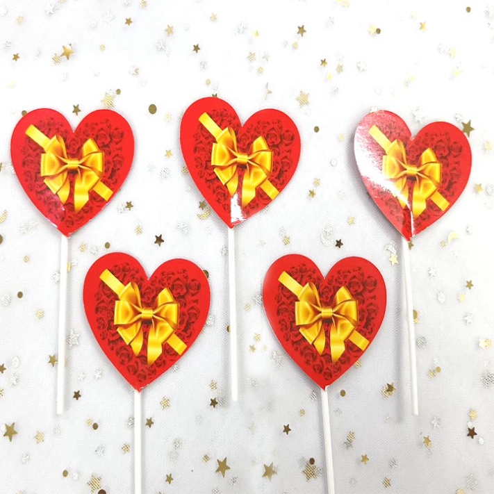 đồ trang trí bánh kem [FREESHIP❤️] set cắm tim đẹp