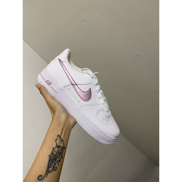 - Giày Nike AF1 GS White Pink Glaze chính hãng