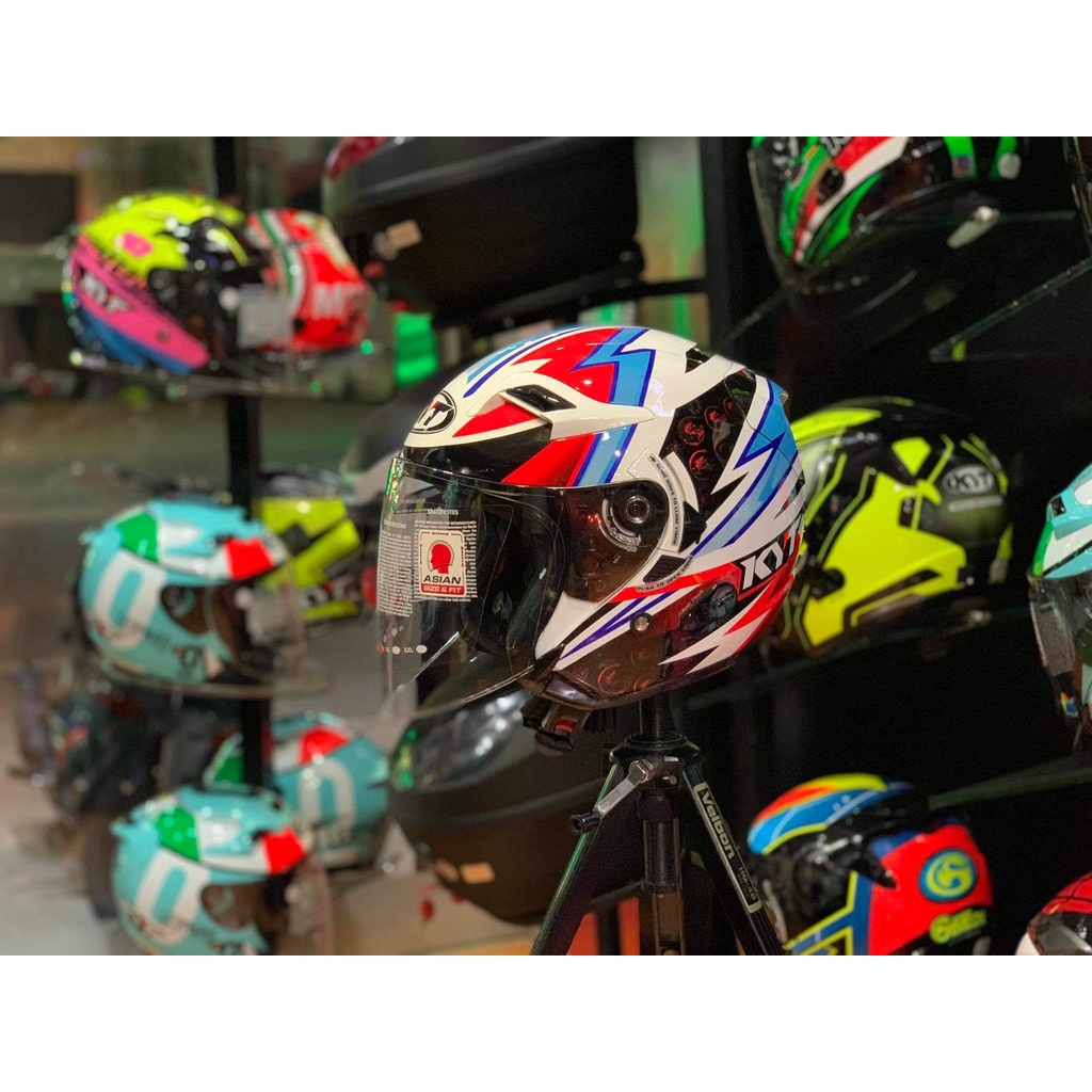 [Mtshop]KYT 3/4 Dragon Boy chính hãng KYT, openface helmet KYT.